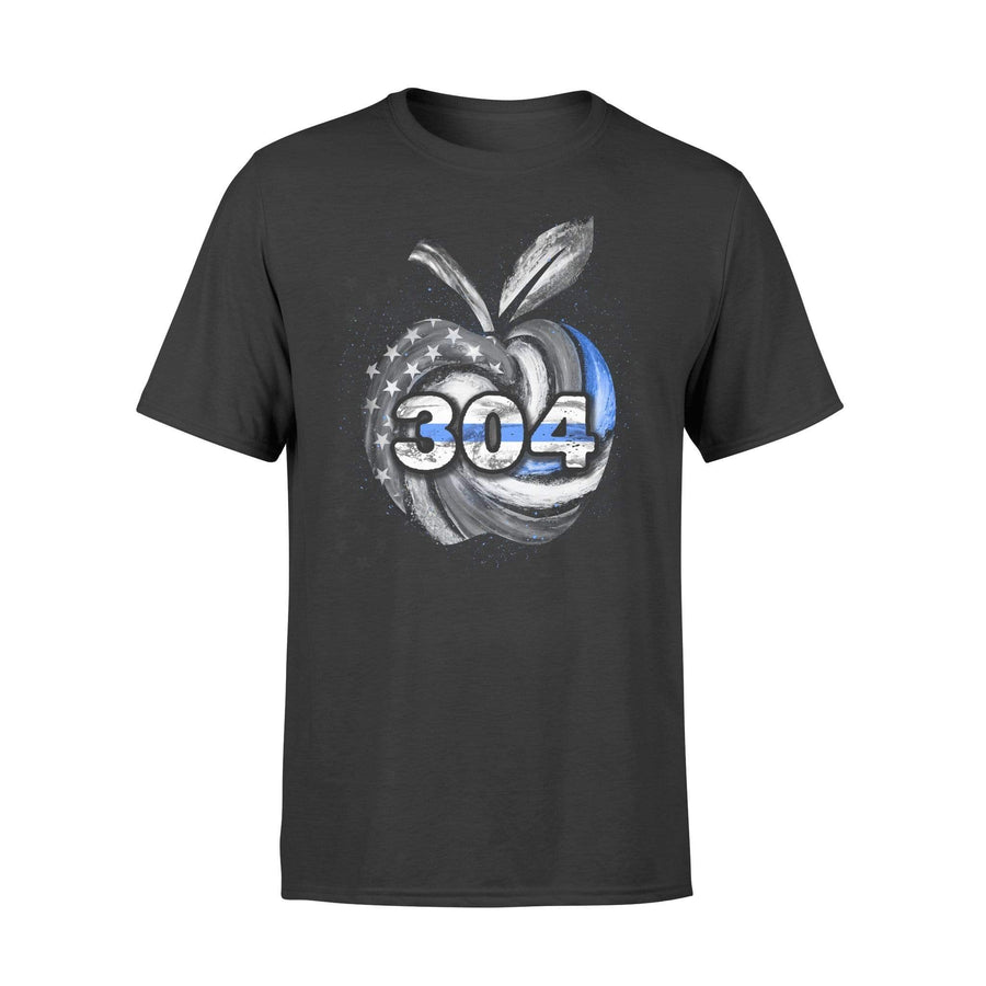 Apparel S / Black Personalized Shirt - Teacher - Thin Blue Line Hurricane Apple - DSAPP