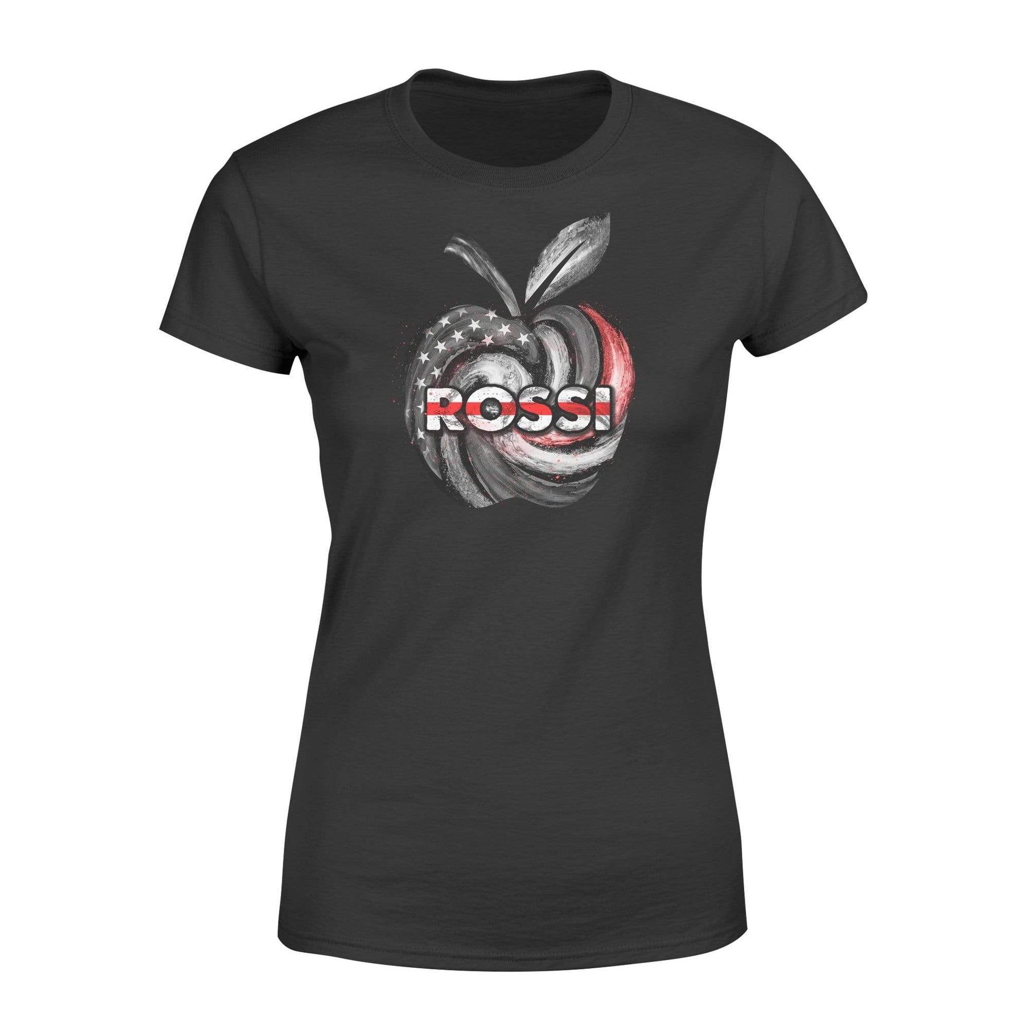 Apparel XS / Black Personalized Shirt - Teacher - Thin Red Line Hurricane Apple - DSAPP