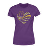 Apparel XS / Purple Personalized SHirt- TGL- Leopard Heart Shirt - Standard Women’s T-shirt - DSAPP
