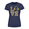 Apparel XS / Navy Personalized Shirt- TGL- Leopard Love Shirt - Standard Women's T-shirt - DSAPP
