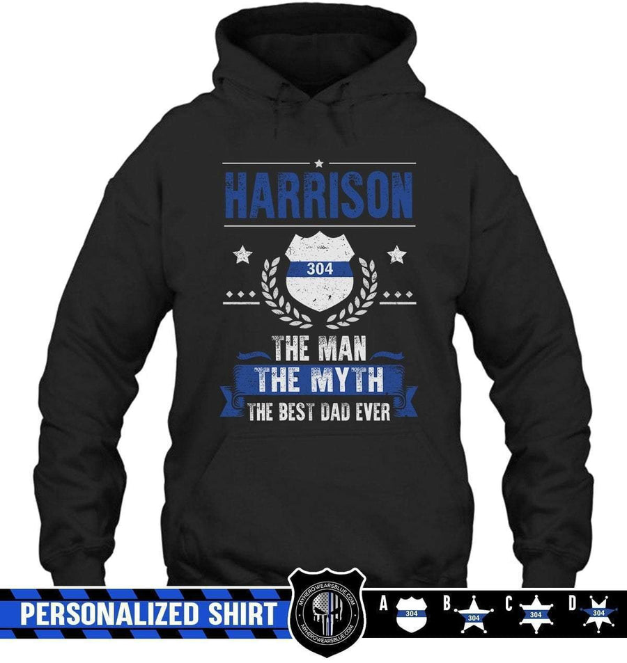 Apparel S / Black Personalized Shirt - The Man The Myth The Best - DSAPP