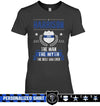 Apparel XS / Black Personalized Shirt - The Man The Myth The Best - DSAPP