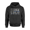 Apparel S / Black Personalized Shirt - Thin Blue Line - My Favorite People Call Me - DSAPP