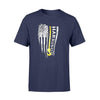 Apparel S / Navy Personalized Shirt - Tow Truck Operator - Distressed Flag - Standard T-shirt - DSAPP