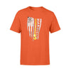Apparel S / Orange Personalized Shirt - Tow Truck Operator - Distressed Flag - Standard T-shirt - DSAPP
