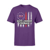 Apparel S / Purple Personalized Shirt - TRL - Circle Star Flag - Standard T-shirt - DSAPP