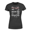Apparel XS / Black Personalized Shirt - TRL - Fire Wife Mom Life - Standard Women's T-shirt - DSAPP