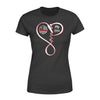 Apparel XS / Black Personalized Shirt - TRL Infinity Love Fire Hose - Love My - Standard Women’s T-shirt - DSAPP
