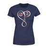 Apparel XS / Navy Personalized Shirt - TRL Infinity Love Fire Hose - Love My - Standard Women’s T-shirt - DSAPP