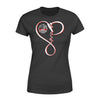 Apparel XS / Black Personalized Shirt - TRL - Infinity Love Fire Hose - Standard Women's T-shirt - DSAPP