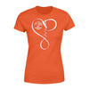 Apparel XS / Orange Personalized Shirt - TRL - Infinity Love Fire Hose - Standard Women's T-shirt - DSAPP