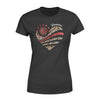 Apparel XS / Black Personalized Shirt- TRL-  Leopard Heart Shirt - Standard Women's T-shirt - DSAPP