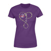 Apparel XS / Purple Personalized Shirt - TRL - Leopard Infinity Fire Hose - Standard Women's T-shirt - DSAPP