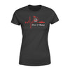 Apparel XS / Black Personalized Shirt - TRL x Teacher - Fire Hose Heartbeat - Standard Women's T-shirt - DSAPP