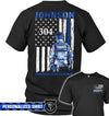 Apparel S / Black Personalized Shirt - Trooper Suit - Name and Department - Standard T-shirt