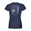 Apparel XS / Navy Personalized Shirt - TWL - Flag Shirt- Standard Women's T-shirt - DSAPP