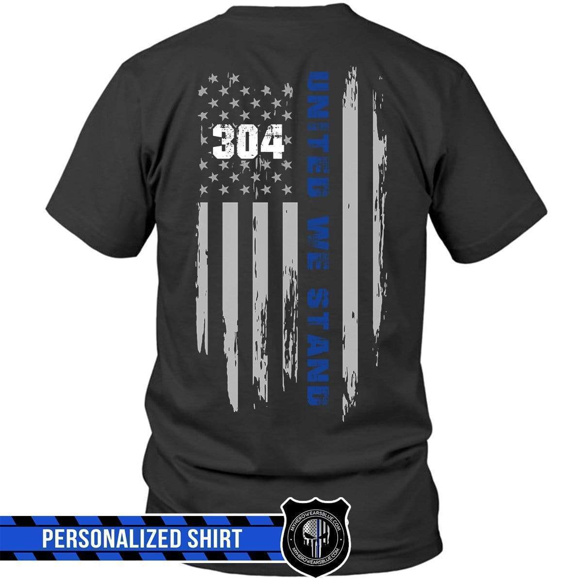 Apparel S / Black Personalized Shirt - United We Stand - DSAPP