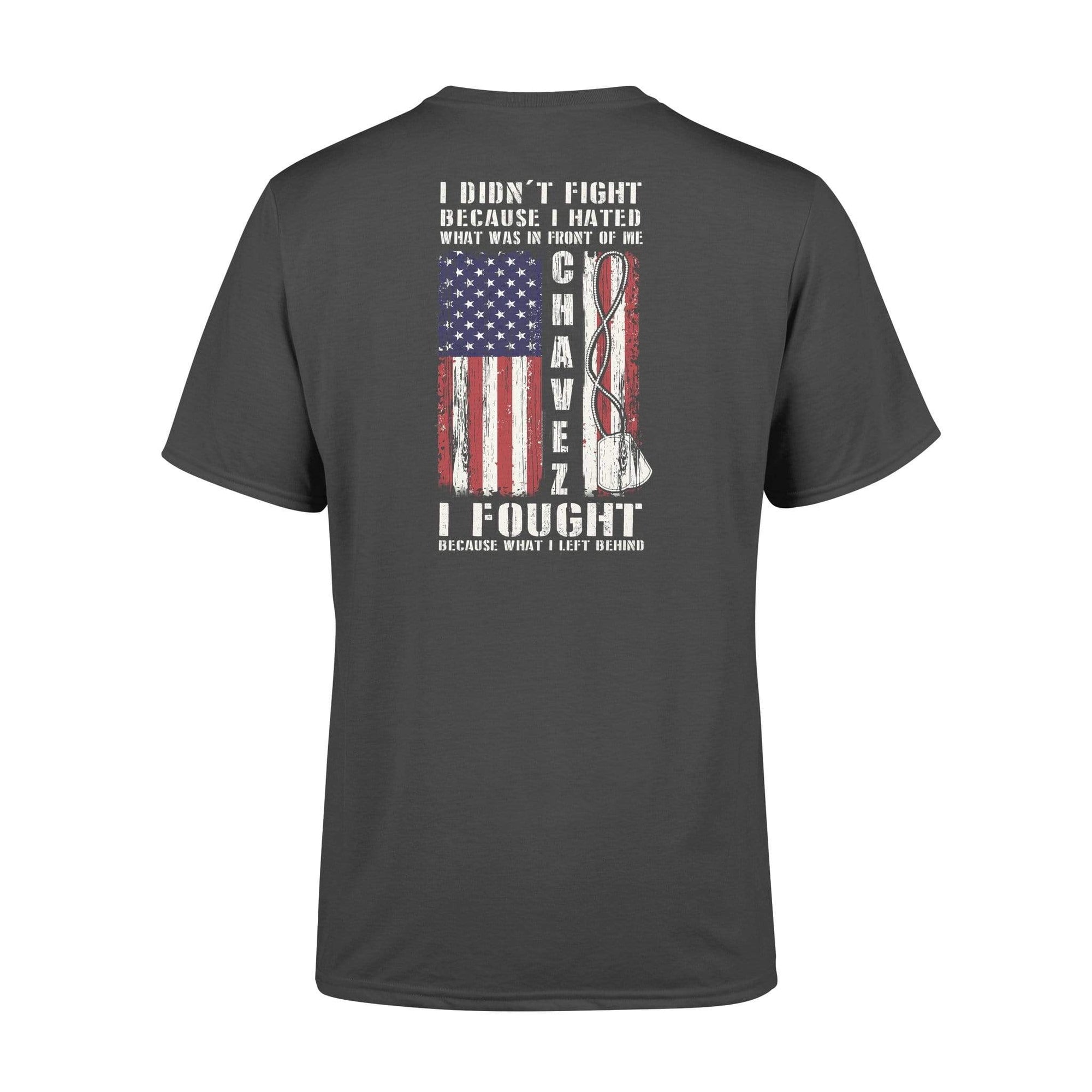 Apparel S / Black Personalized Shirt - Veteran - What I Left Behind - Standard T-shirt - DSAPP