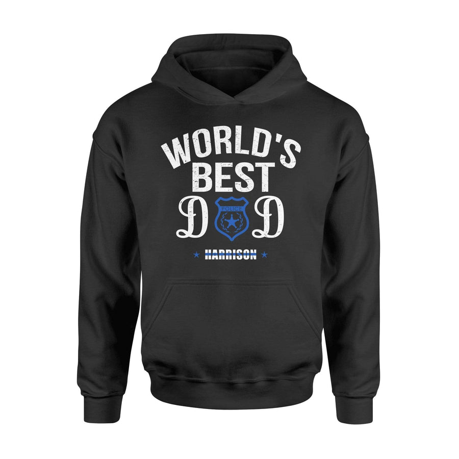 Apparel S / Black Personalized Shirt - World's Best Dad - DSAPP