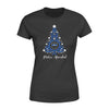 Apparel XS / Black Personalized Shirt - Xmas - Swirl Christmas Tree - Standard Women's T-shirt - DSAPP