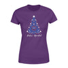 Apparel XS / Purple Personalized Shirt - Xmas - Swirl Christmas Tree - Standard Women's T-shirt - DSAPP