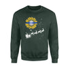 Apparel S / Forest Personalized Shirt - Xmas - TBL Sunflower Moon Sleigh - Standard Fleece Sweatshirt - DSAPP