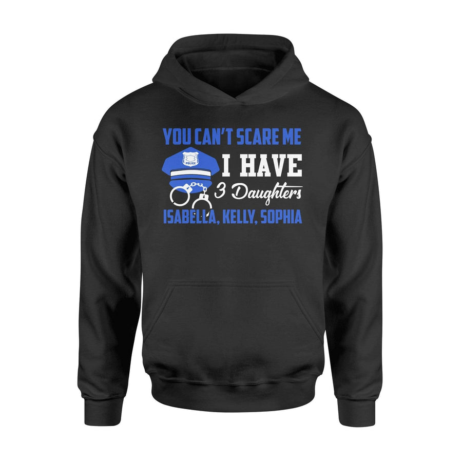 Apparel S / Black Personalized Shirt - You Can't Scare Me - Many Daughters - DSAPP