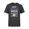 Apparel S / Black Personalized Special Dad Shirt - DSAPP