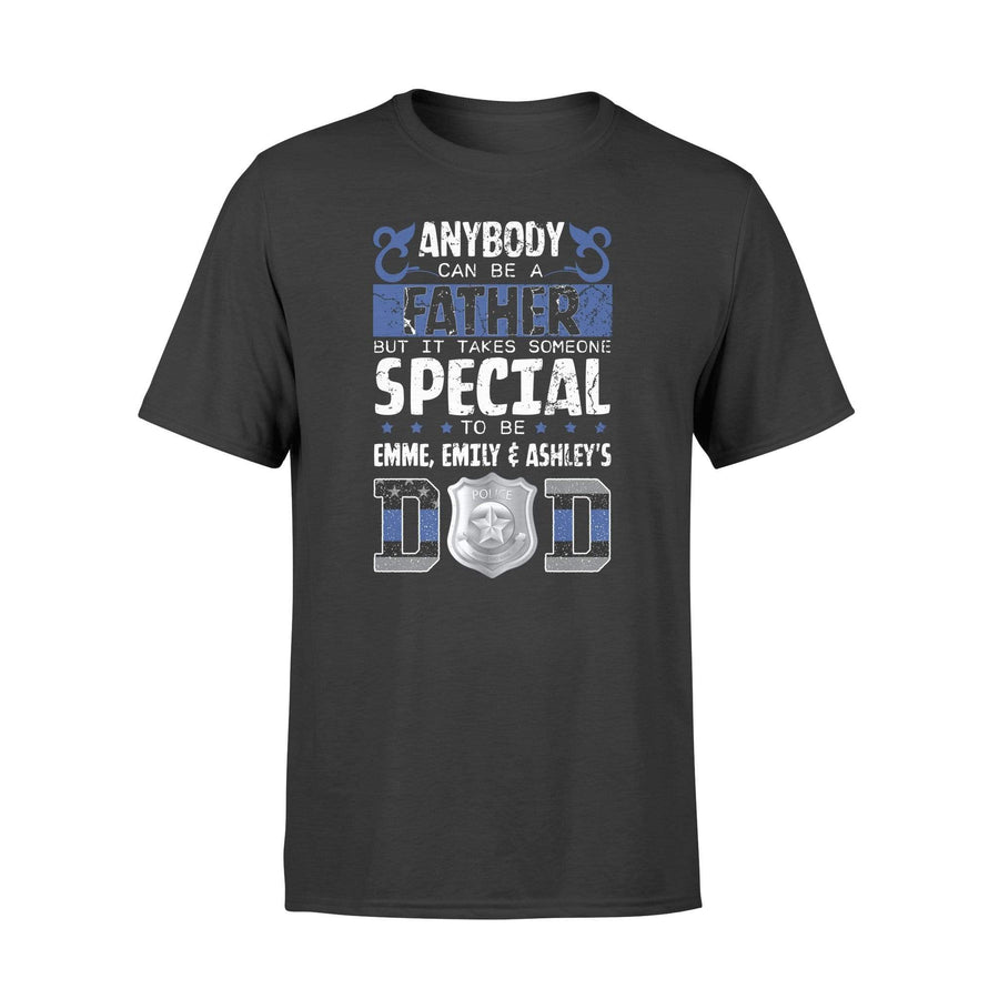 Apparel S / Black Personalized Special Dad Shirt - DSAPP