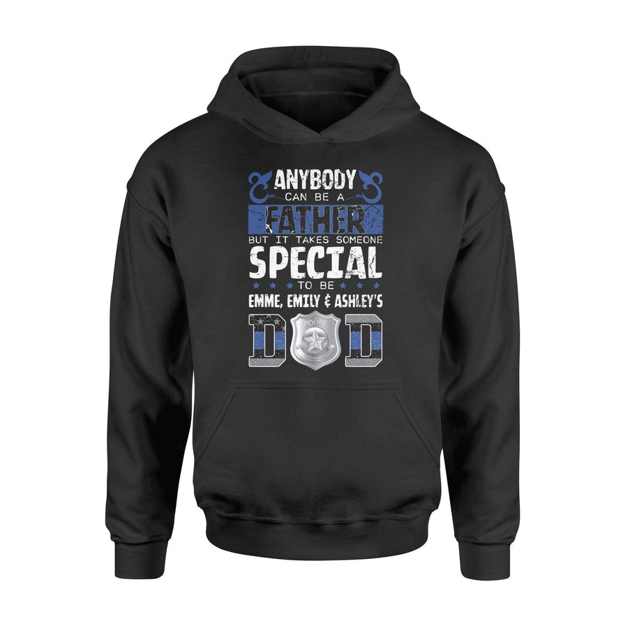 Apparel S / Black Personalized Special Dad Shirt - DSAPP