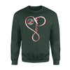Apparel S / Forest Personalized Sweater - Infinity Love Fire Hose - Standard Fleece Sweatshirt - DSAPP
