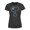 Apparel XS / Black Personalized- TBL - Infinity Love Leopard Shirt - Standard Women's T-shirt - DSAPP