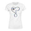 Apparel XS / White Personalized- TBL - Infinity Love Leopard Shirt - Standard Women's T-shirt - DSAPP