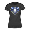 Apparel XS / Black Personlized Shirt- TBL- Tie Dye Heart Shirt - Standard Women’s T-shirt - DSAPP