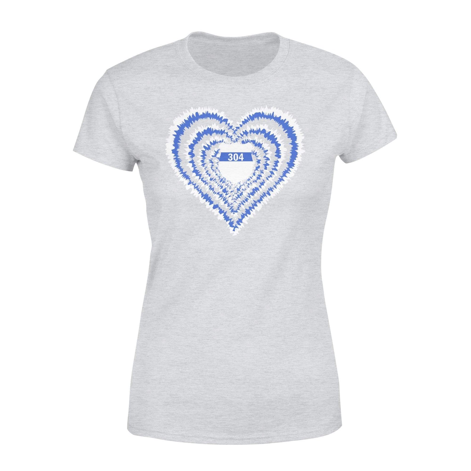 Apparel XS / Heather Grey Personlized Shirt- TBL- Tie Dye Heart Shirt - Standard Women’s T-shirt - DSAPP