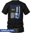 Apparel S / Black Police Department Personalized shirt - DSAPP