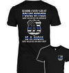 Apparel XS / Black Police Mom - Behind Every Great Police Officer Shirt - Standard Women's T-shirt - DSAPP
