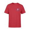 Apparel S / Red Police Mom Shirt - Pocket Design - Standard T-shirt - DSAPP