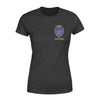 Apparel XS / Black Police Officer Personalized Shirt - Standard Women's T-shirt - DSAPP