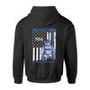 Apparel S / Black Police Officer Suit - Name and Department - Personalized Shirt - DSAPP