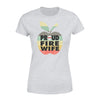 Apparel XS / Grey Proud Fire Wife - Standard Women's T-shirt - DSAPP