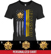 Apparel XS / Black Sheriff Flag - Personalized Shirt - DSAPP