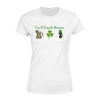 Simple Woman St Patrick Day Cat Lover Shirt - Standard Women’s T-shirt