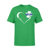 Apparel S / Kelly St Patrick's Day - Shamrock Heart - Thin Blue Line - DSAPP