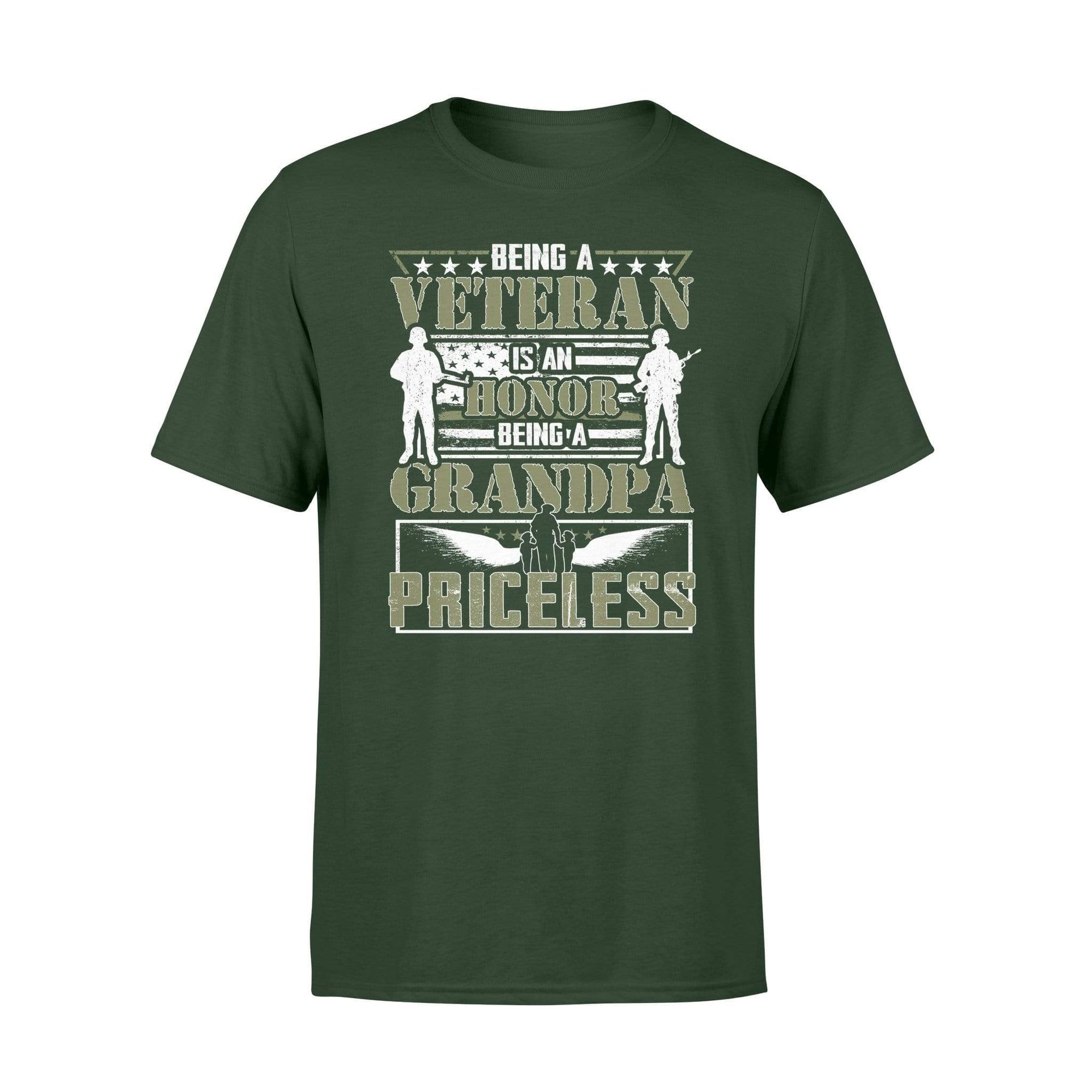 Apparel S / Forest TBL - Being Papa Priceless Shirt - Standard T-shirt - DSAPP