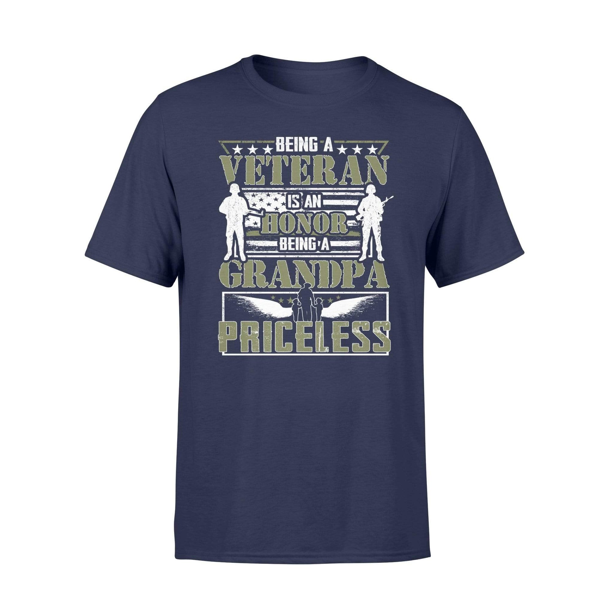 Apparel S / Navy TBL - Being Papa Priceless Shirt - Standard T-shirt - DSAPP