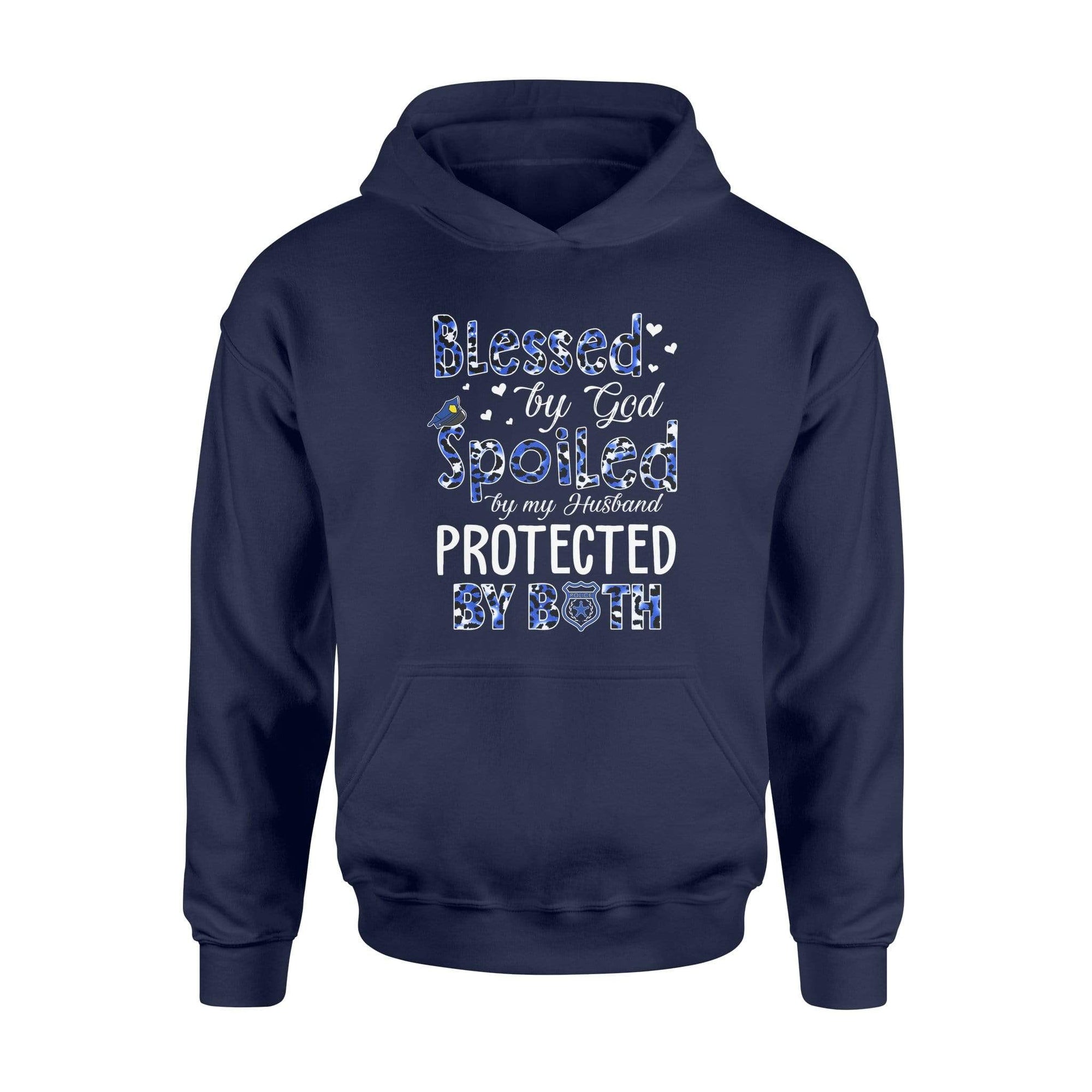 Apparel S / Navy TBL - Blessed Spoiled By Both Shirt - Standard Hoodie - DSAPP