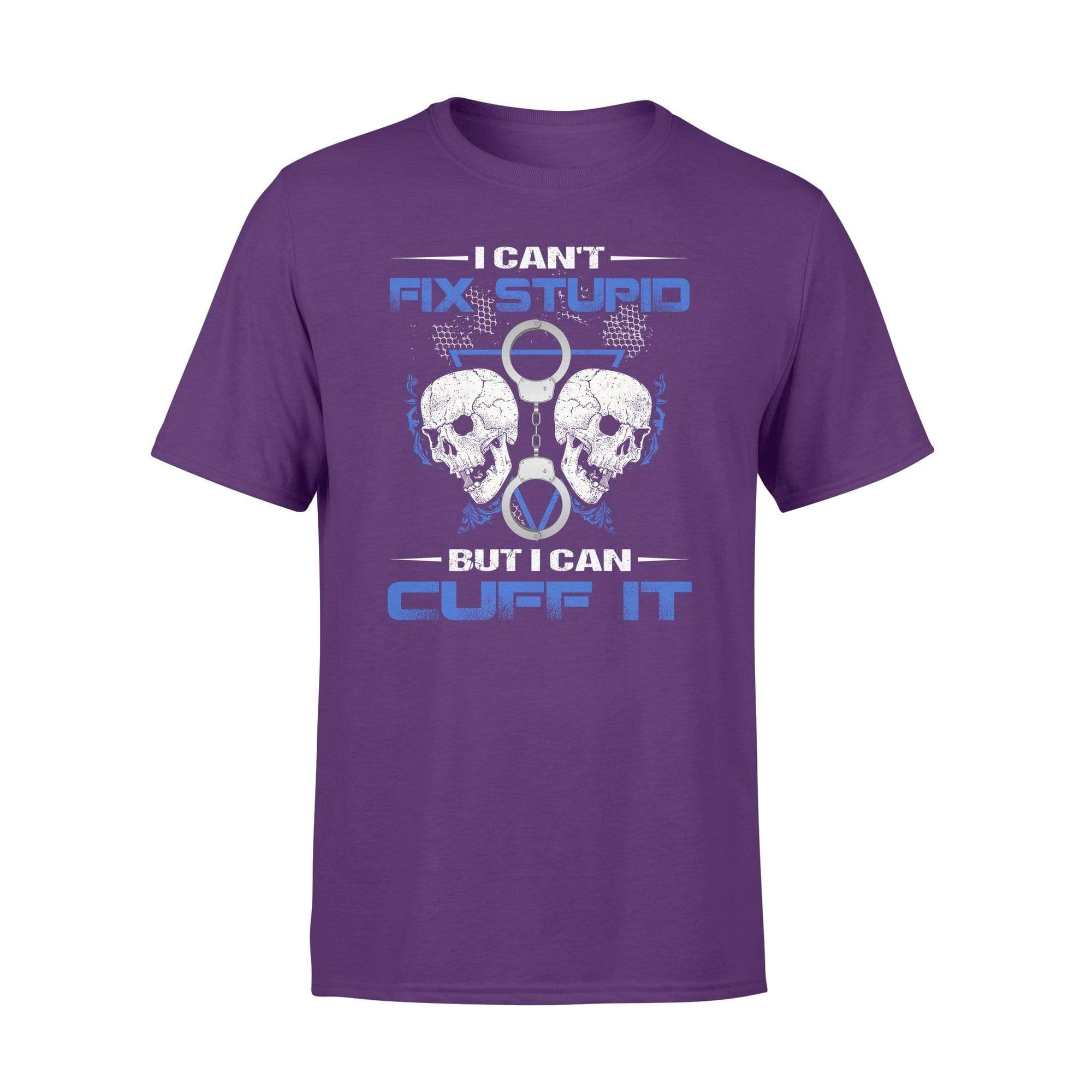 Apparel S / Purple TBL - Can't Fix Stupid Shirt - Standard T-shirt - DSAPP