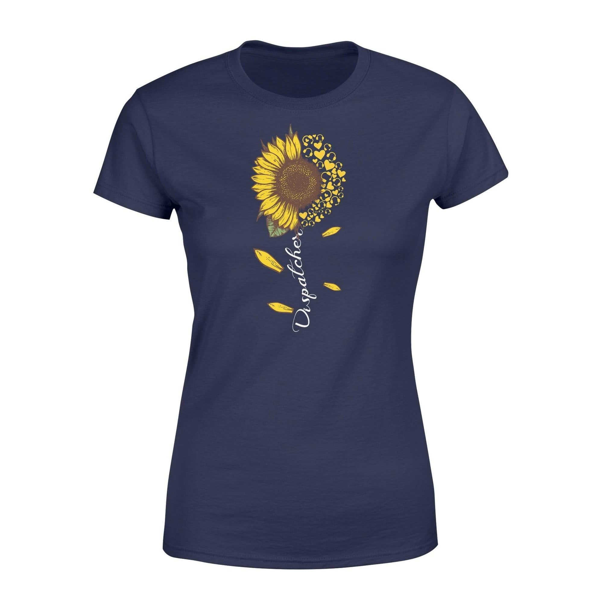 Apparel XS / Navy TBL - Dispatcher Sunflower Shirt - Standard Women's T-shirt - DSAPP