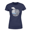 Apparel XS / Navy TBL - Half Apple Back The Blue Shirt - Standard Women's T-shirt -DSAPP